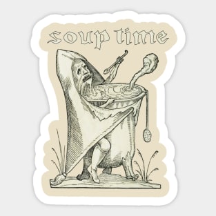 soup time Sticker